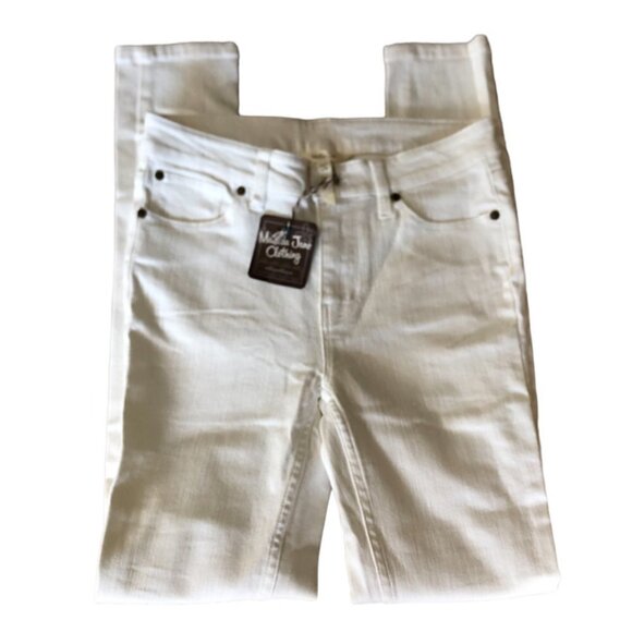 Matilda Jane Denim - NWT Matilda Jane Sweet Caroline White Jeans 4